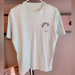 Men’s S Vineyard Vines tshirt. Light teal color